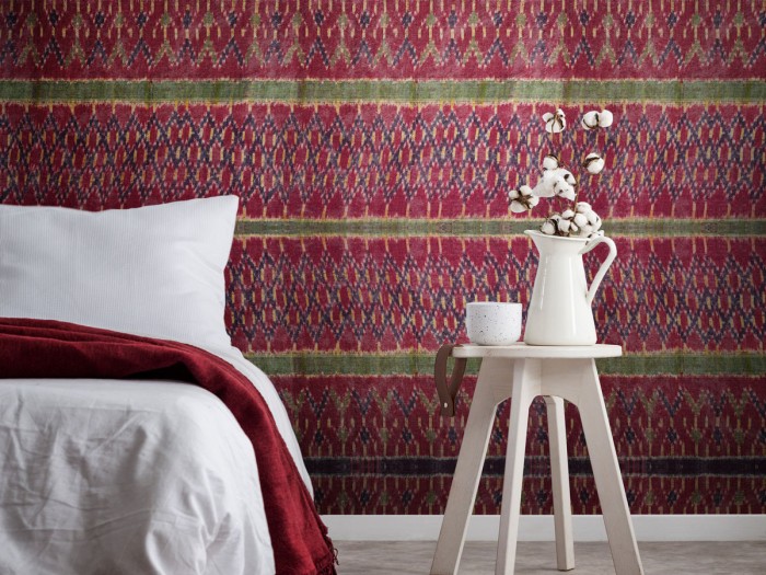 Raumansicht der Selected Walls Tapete Abancay Linen Wallpaper Col. 01