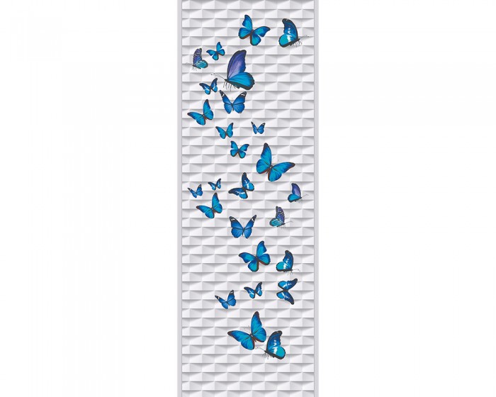 Du möchtest das 3D-Fotopanel Blaue Schmetteringe online bestellen, aber du benötigst andere Abmessungen? Kontaktiere uns einfach!