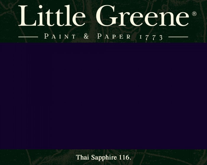 Little Greene Thai Sapphire 116