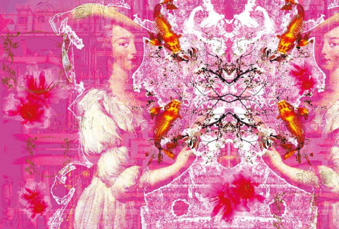 Die Designer-Fototapete Barock Lady, Artwork by Mylumi, eine Vlies-Fototapete bei Livingwalls Cologne online kaufen. Die Designer-Fototapete Barock Lady, Artwork by Mylumi ist eine Fototapete auf Maß.