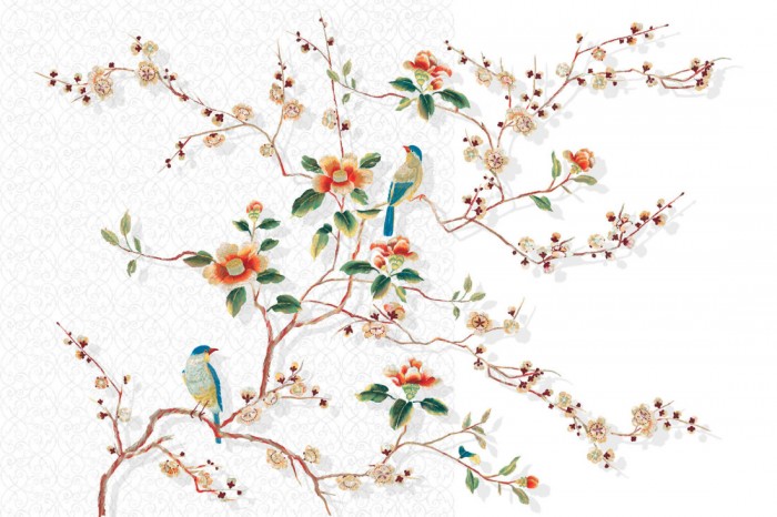 Die Design-Fototapete Vögel in Bunt, Artwork, eine Vlies-Fototapete bei Livingwalls Cologne online kaufen. Die Design-Fototapete Vögel in Bunt, Artwork ist eine Fototapete auf Maß.