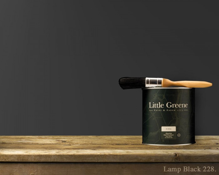 Little Greene Lamp Black 228