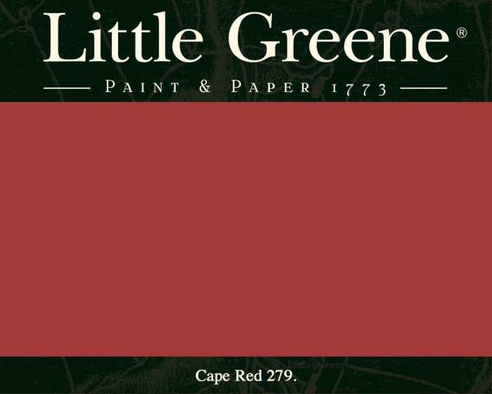 Little Greene Cape Red 279