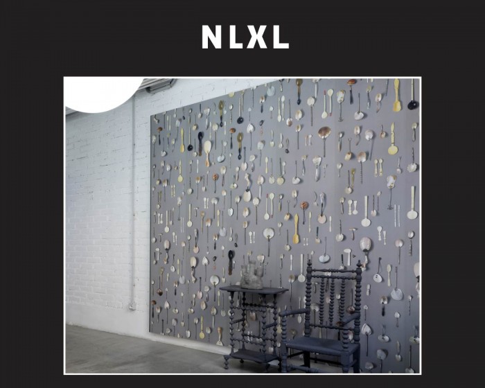 Raumfoto der NLXL Tapete DRO-06 Obsession von Daniel Rozensztroch.