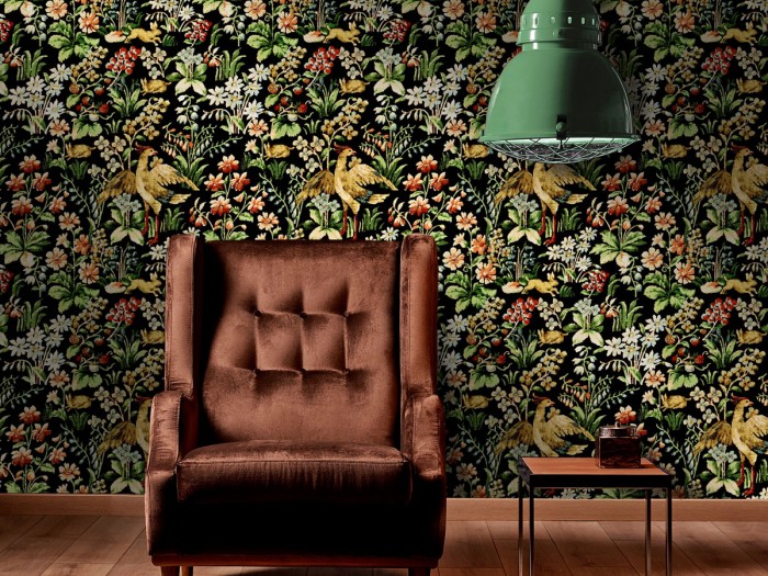 Raumansicht der Selected Walls Tapete Twello Farm Wallpaper Col. 01