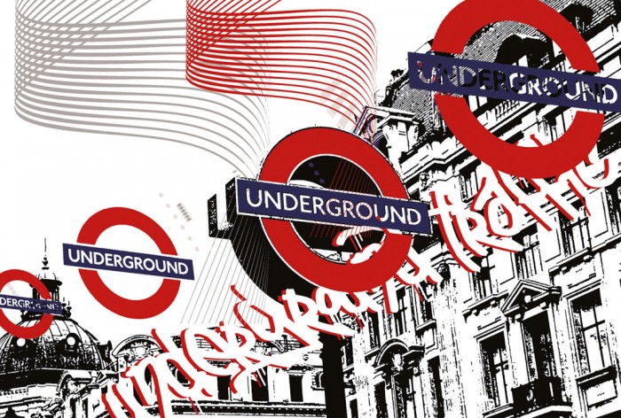 Die Designer-Fototapete Underground London, Artwork by Mylumi, eine Vlies-Fototapete bei Livingwalls Cologne online kaufen. Die Designer-Fototapete Underground London, Artwork by Mylumi ist eine Fototapete auf Maß.