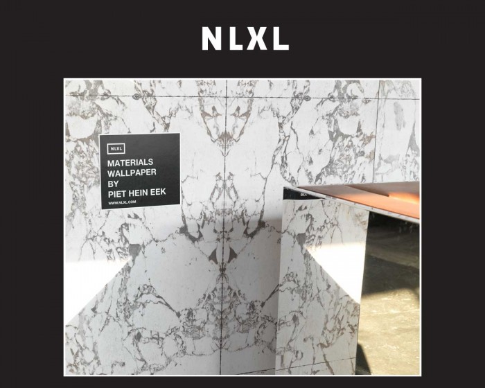 Detailansicht der NLXL Tapeten PHM-41A und PHM-41B Materials von Piet Hein Eek.