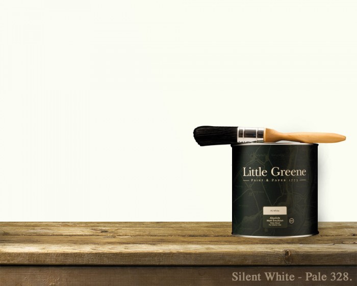 Little Greene Silent White - Pale 328