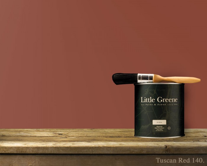 Little Greene Tuscan Red 140
