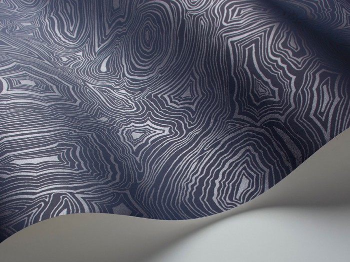 Detailfoto der Fornasetti Tapete 114/17034 Malachite von Cole and Son