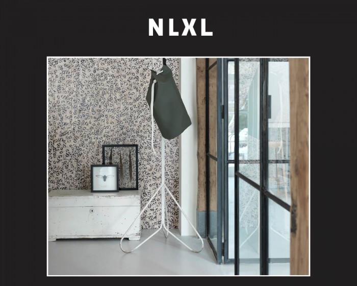 Raumfoto der NLXL Tapete REM-04 Remixed von Arthur Slenk.