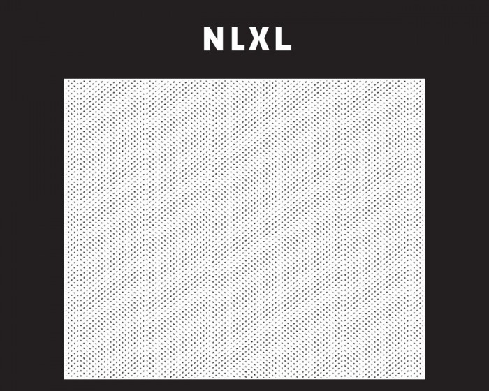 Flächenansicht der NLXL Tapete TTY-01 Particles von Truly Truly.