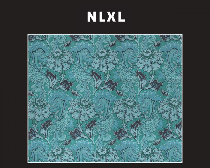 Flächenansicht der NLXL Tapete MRV-03 Big Pattern Paola von Mr & Mrs Vintage.