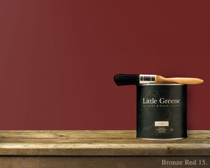 Little Greene Bronze Red 15